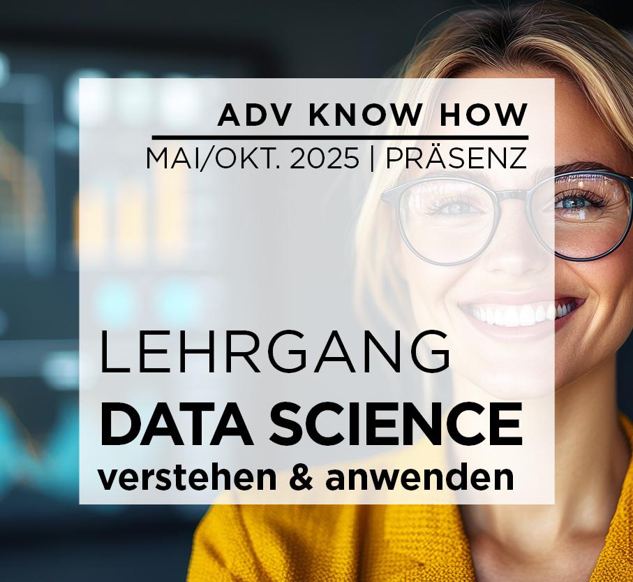 Sujet von adv Know How Lehrgang: Data Science 2025